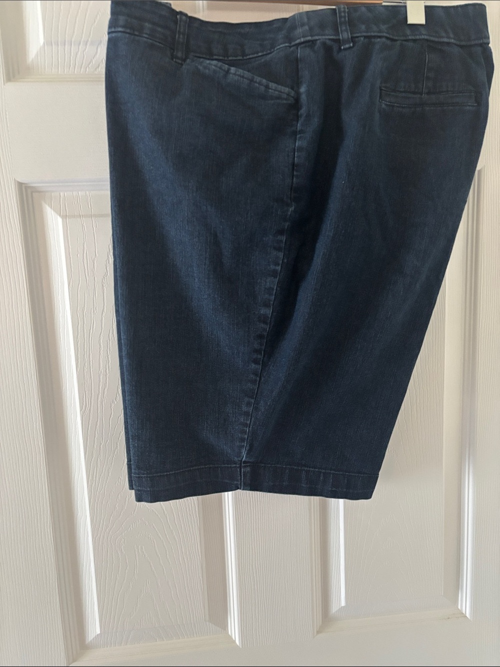 St. John's Bay Dark Blue Women's Bermuda Shorts
